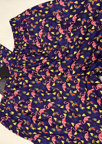 Renkli Desenli Erkek Mayo - Görsel 4