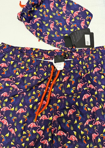 Renkli Desenli Erkek Mayo - Görsel 2