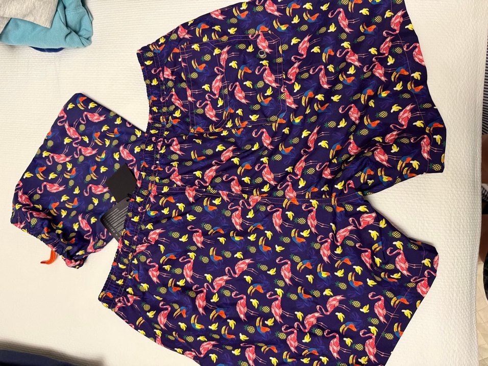 Renkli Desenli Erkek Mayo - Görsel 4