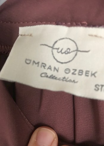 m Beden Uzun Kol Kahverengi Salaş Elbise
