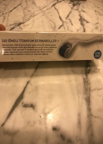 Beden DermaBlue 540 Titanyum İğneli Dermaroller Sistemi