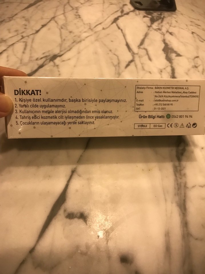 DermaBlue 540 Titanyum İğneli Dermaroller Sistemi - Görsel 3