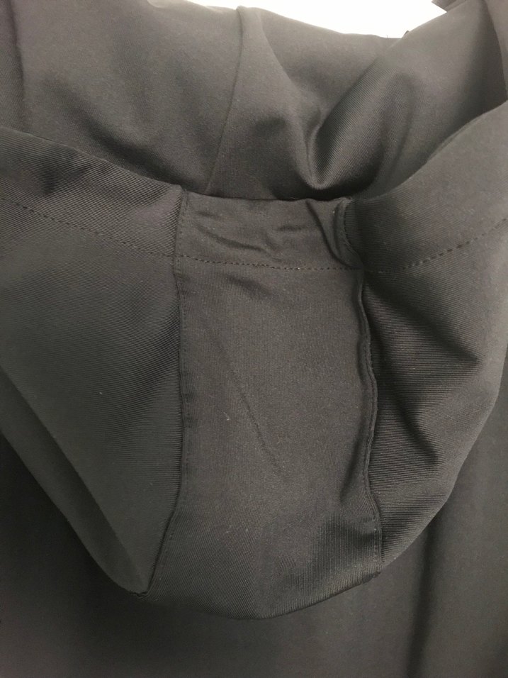 Siyah Fermuarlı Kadın Spor Ceket - Görsel 3