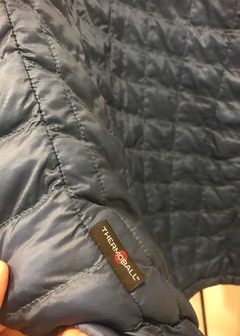 The North Face Mavi Fermuarlı kaz tüyü  Erkek Mont - Görsel 3