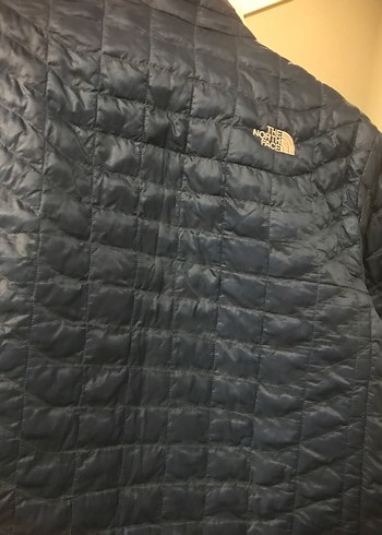 The North Face Mavi Fermuarlı kaz tüyü  Erkek Mont - Görsel 2