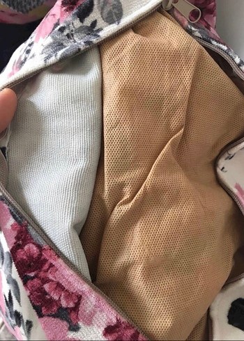 Pembe Çiçek Desenli Bohem Masa Örtüsü - Görsel 4