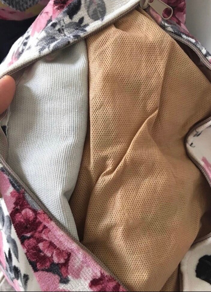 Pembe Çiçek Desenli Bohem Masa Örtüsü - Görsel 4