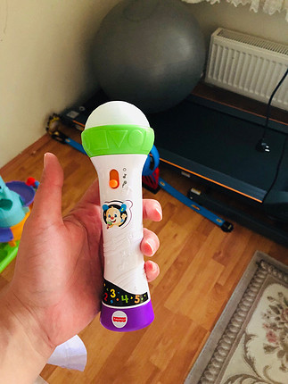 Fisher Price eğitici mikrofon 