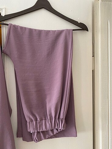 xl Beden Xl beden lila renkli ikili takım