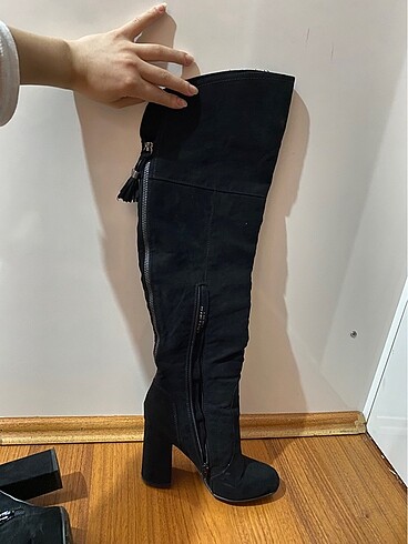 Zara Topuklu Çizme