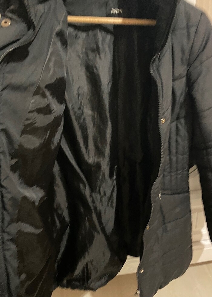 Bayan şişme kaban - Görsel 4