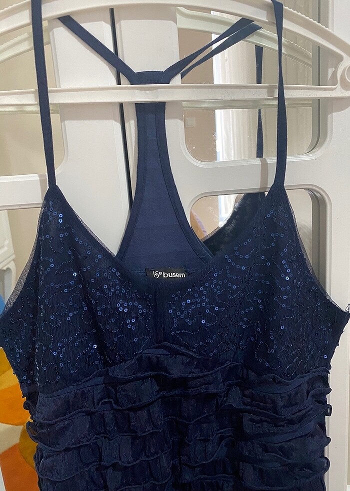 Bayan askılı bluz - Görsel 2