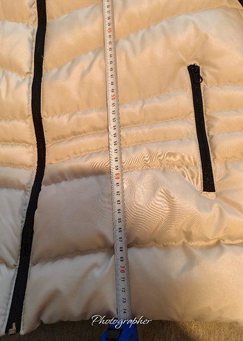 Tommy Hilfiger Gri Fermuarlı Erkek Mont - Görsel 7