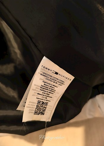 Tommy Hilfiger Gri Fermuarlı Erkek Mont - Görsel 3