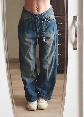 Baggy Düşük Bel Jeanler - Görsel 5