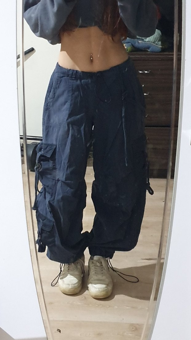 Baggy Düşük Bel Jeanler - Görsel 4