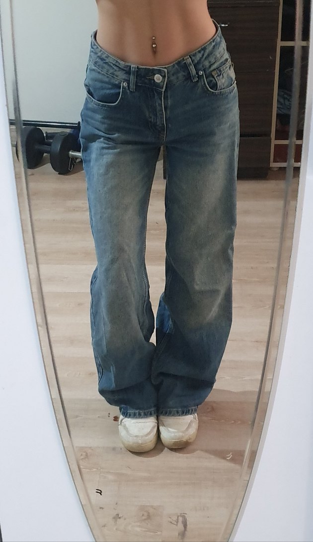 Baggy Düşük Bel Jeanler - Görsel 3