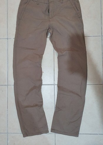 yırtık baggy düşük bel jeanler - Görsel 6