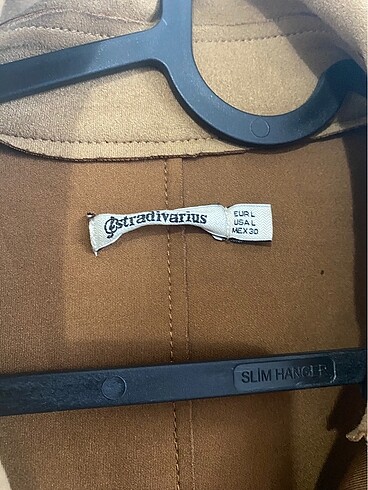 Stradivarius Stradivarius Süet Trençkot