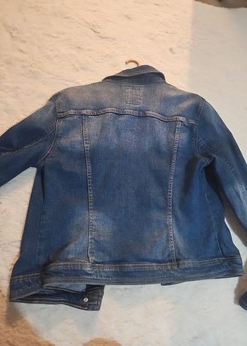 s Beden Bershka Düğmeli Kadın Kot Ceket