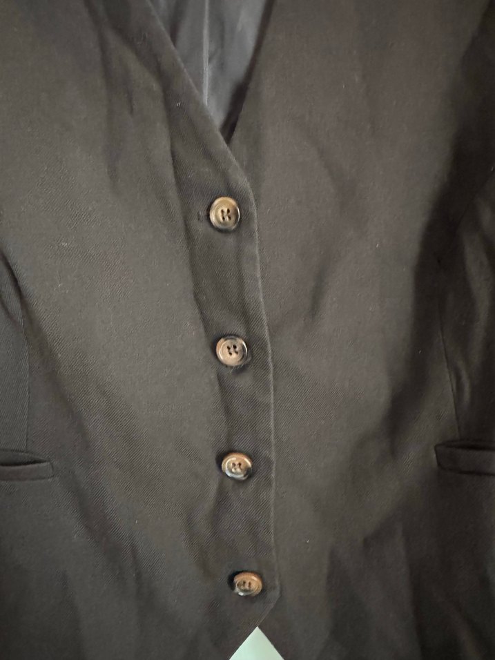 Kahverengi K Yelek - Görsel 3