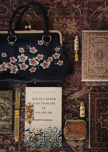 Vintage klipsli çanta - Görsel 2