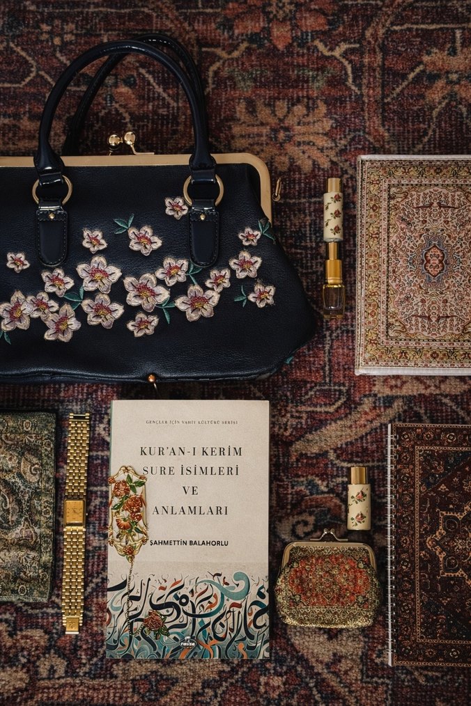 Vintage klipsli çanta - Görsel 2