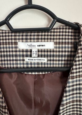 Ekose yelek - Görsel 2