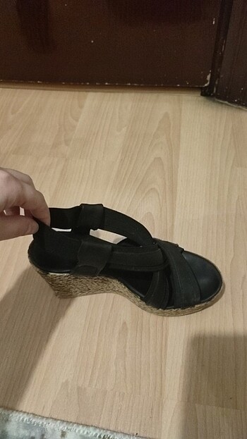 37 Beden siyah Renk Dolgu topuklu ayakkabı
