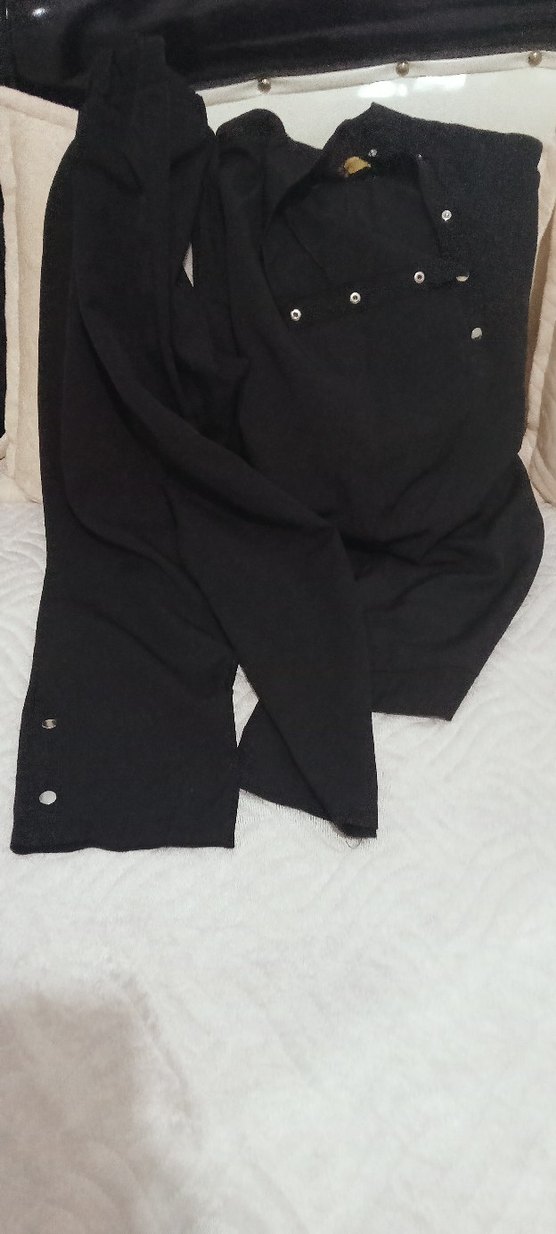 Düğmeli Siyah ikili takimn - Görsel 2