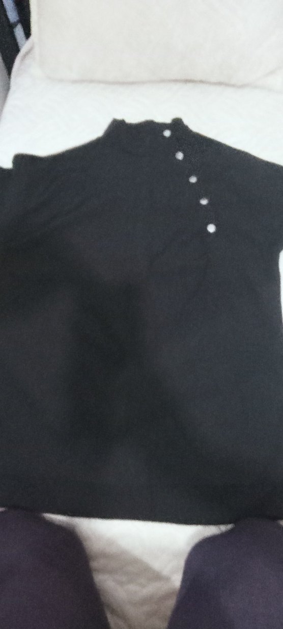 Düğmeli Siyah ikili takimn - Görsel 5