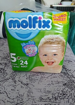 Molfix 5 numara 24 adet bebek bezi