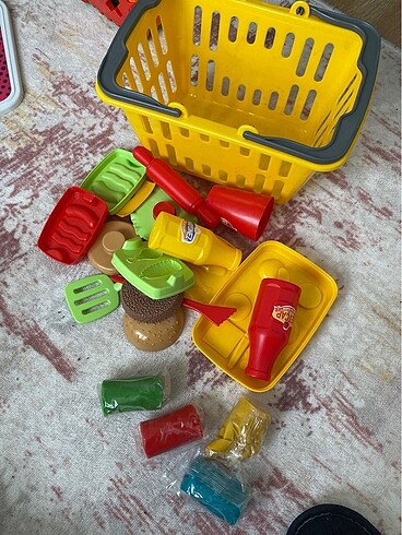 Fisher Price Oyuncak Hamburger seti