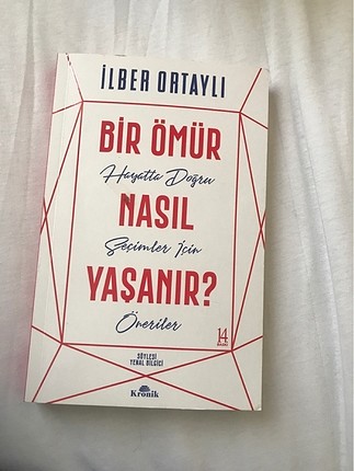  İlber ortaylının kitabı orijinal kitap