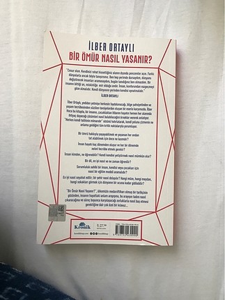  Beden İlber ortaylının kitabı orijinal kitap