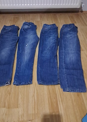 Erkek Çocuk Lacivert Denim Pantolon