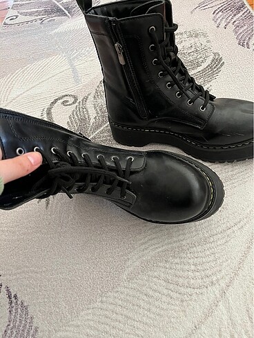 siyah bot postal - Görsel 7