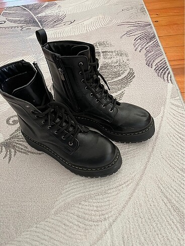 siyah bot postal - Görsel 8