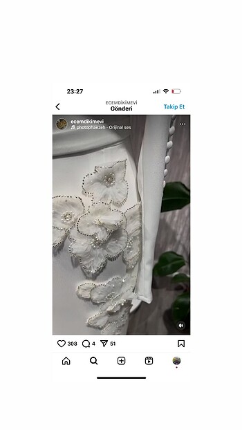 söz nişan nikah abiye elbise beyaz - Görsel 8