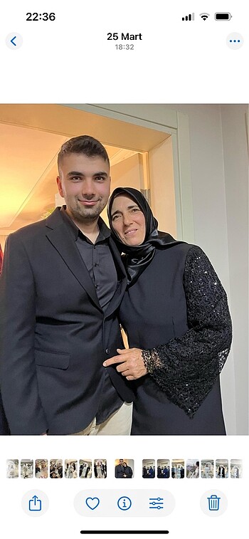 siyah abiye - Görsel 6