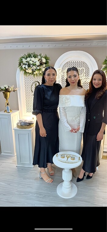 siyah abiye - Görsel 8