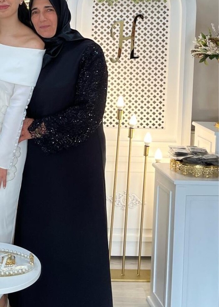 siyah abiye - Görsel 5