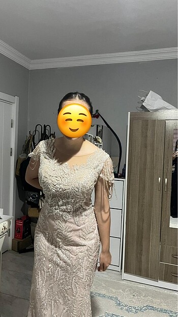 ithal taşlı abiye payetli - Görsel 5