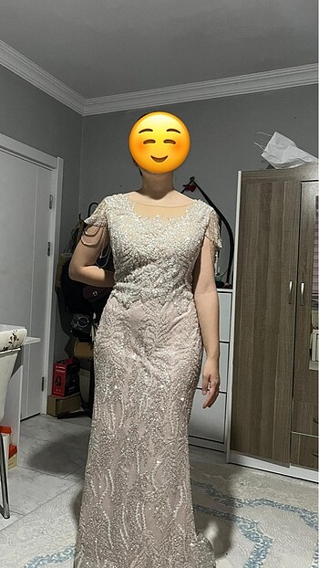 ithal taşlı abiye payetli - Görsel 6