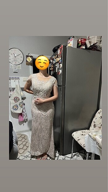 ithal taşlı abiye payetli - Görsel 11