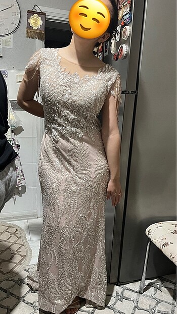 ithal taşlı abiye payetli - Görsel 12