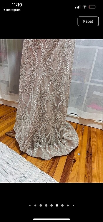 ithal taşlı abiye payetli - Görsel 14