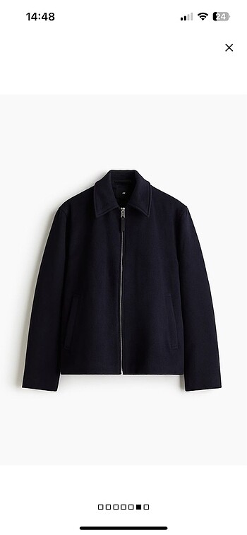 H&M Yünlü Kalın Ceket