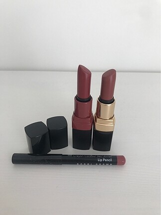 Bobbi Brown ruj ve kalem seti