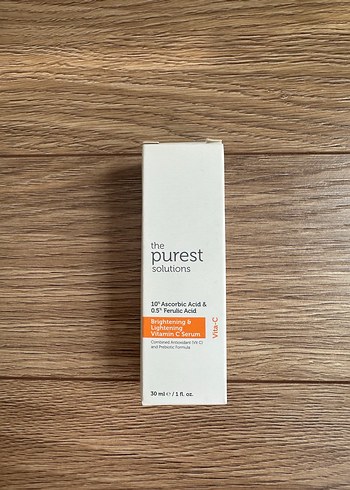 The Purest Solutions Aydınlatıcı Serum